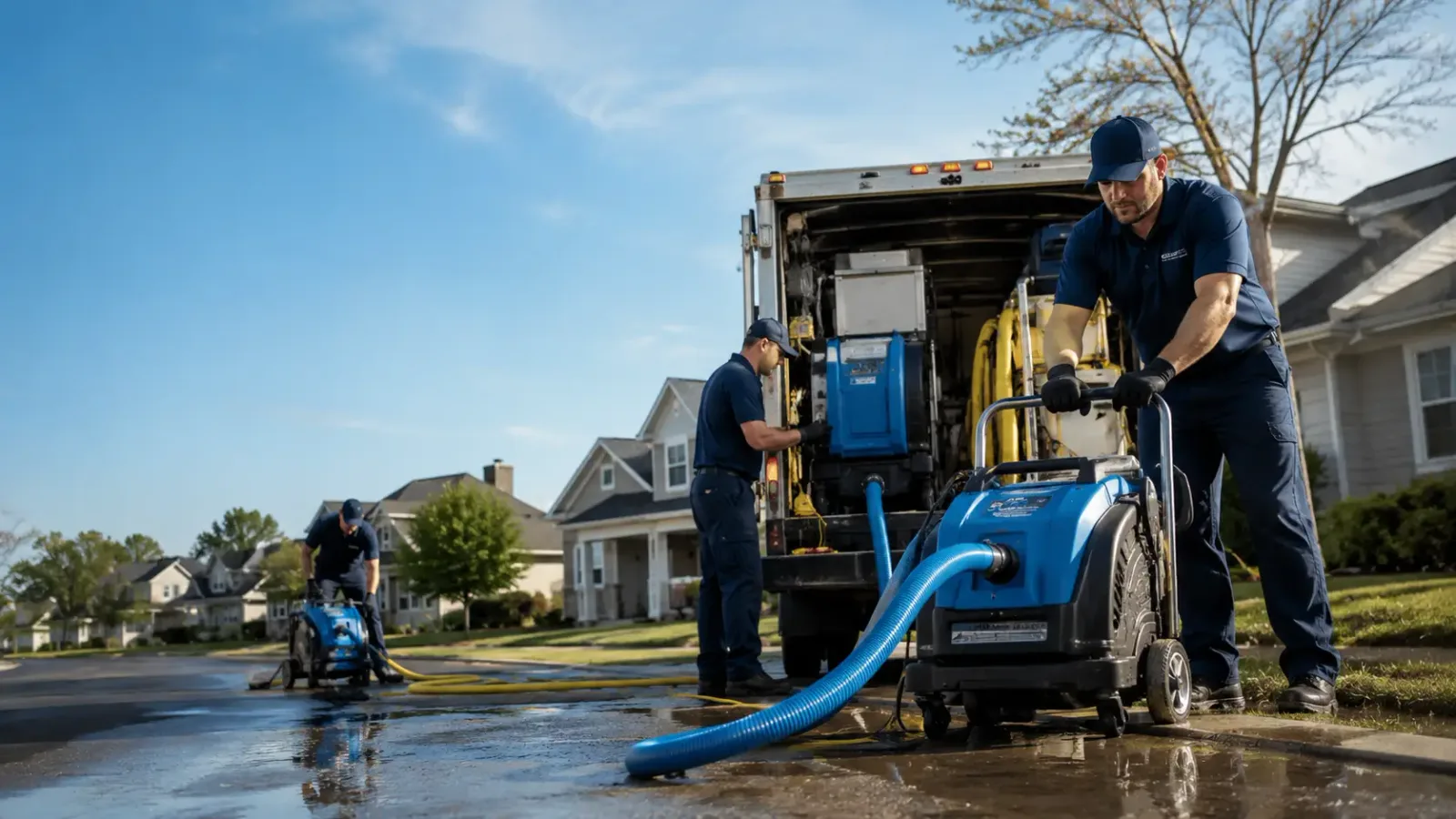 Flood Damage Cleanup in Kingston Mines, IL